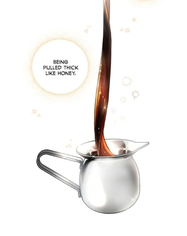 Pouring coffe into a pot