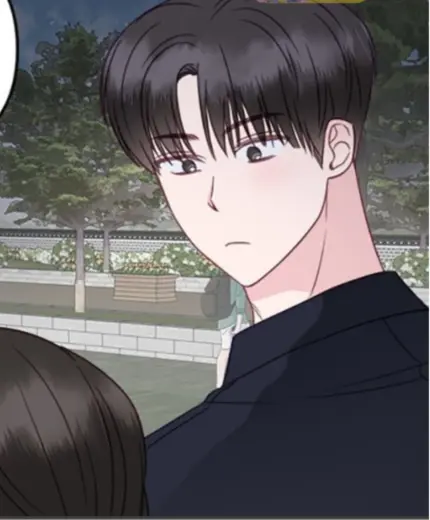 Male lead flustered
